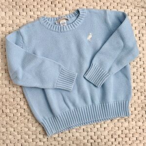 TBBC Crewneck Sweater in Baby Blue - Size 4